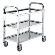 Picture of Commercial Kitchen Heavy-Duty Stainless Steel Work Table