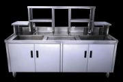 Picture of Commercial Restaurant Kitchen Heavy Duty 3 Layers Stainless Steel Work Table