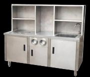 Picture of Commercial Restaurant Kitchen Heavy Duty 3 Layers Stainless Steel Work Table