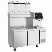 Picture of Commercial Restaurant Kitchen Heavy Duty Stainless Steel Operation Bar Counter, Bar Tables