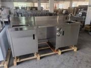 Picture of Commercial Restaurant Kitchen Heavy Duty Stainless Steel Operation Bar Counter, Bar Tables