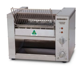 Conveyor Toaster with Adjustable Front Return and Electronic Speed Control Conveyor Toaster with Adjustable Front Return and Electronic Speed Control
