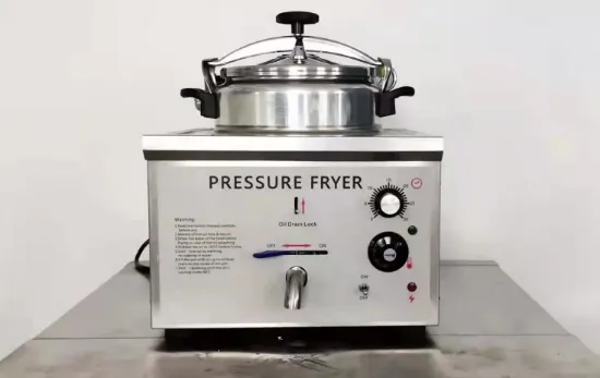 Picture of Commercial KFC Restaurant Electric Table Top Pressure Fryer