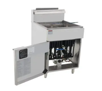 Double Basket Propane Gas Potato Chips Fryer Double Basket Propane Gas Potato Chips Fryer