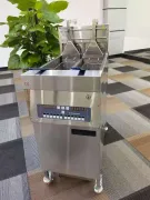 Picture of CE Approved Electric and Gas Chips Fryer Machine with Automatic Basket Lift