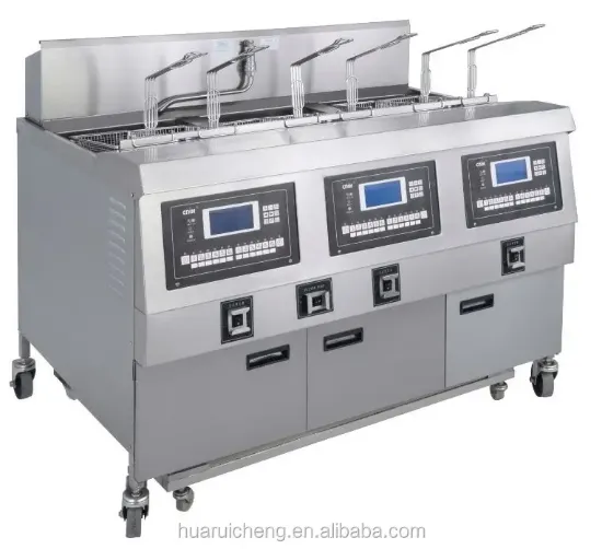 Picture of Restaurant Kitchen Commercial Large Smart Gas and Electric Fryer