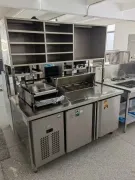 Picture of Fast Food Restaurant KFC Fried Chicken Display Cabinet with Under Cabinet