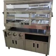Picture of Fast Food Restaurant KFC Fried Chicken Display Cabinet with Under Cabinet