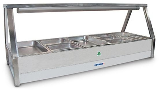 Double Row Hot Food Display Bar