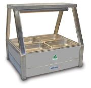 Double Row Hot Food Display Bar