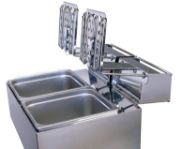 Compact Stainless Steel Countertop Fryers – Single & Double Pan Options