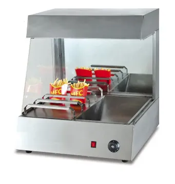 Free Standing and Small Counter Top Chips Warmer Display Free Standing and Small Counter Top Chips Warmer Display