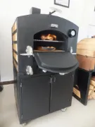 Picture of Commercial Fast Food Restaurant Stone Wood Fired Pizza Oven