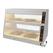 Picture of Commercial Hotel Restaurant Kitchen Burger Fired Chicken Food Display Warmer Showcase Cabinet