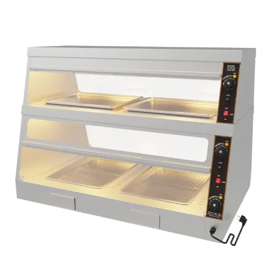 Picture of Commercial Hotel Restaurant Kitchen Burger Fired Chicken Food Display Warmer Showcase Cabinet