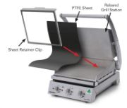 Commercial Dual-Plate Sandwich & Grill Press with Timer