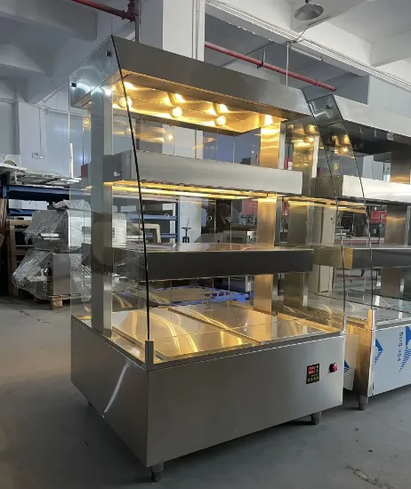 Picture of Commercial Hotel Restaurant Larger Heavy Duty Bread Cake Pizza Warmer Display