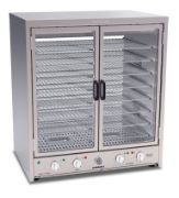 Advanced Hot Display Cabinet with Pre-Heating and Humidity Control