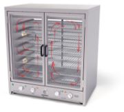 Advanced Hot Display Cabinet with Pre-Heating and Humidity Control