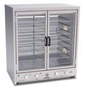 Advanced Hot Display Cabinet with Pre-Heating and Humidity Control