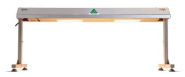 Adjustable Stainless Steel Heat Lamp Stand Adjustable Stainless Steel Heat Lamp Stand