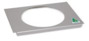 Raised Stainless Steel Hob Insert for Round Pots – Single & Double Options