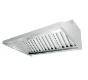 Picture of Commercial Stainless Steel Kitchen Exhaust Hood for Restaurants