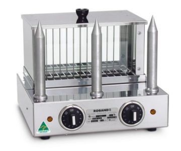 Hot Dog and Bun Warmer with Heated Spikes Hot Dog and Bun Warmer with Heated Spikes