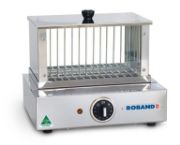 Hot Dog and Bun Warmer with Heated Spikes