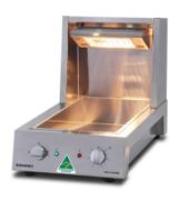 Compact Dual Heat Display Station for Hot Food & Chips