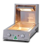 Compact Dual Heat Display Station for Hot Food & Chips