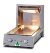 Compact Dual Heat Display Station for Hot Food & Chips