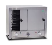 Stainless Steel Heated Display Cabinet – With Optional Steam and Lighting