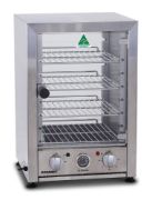 Stainless Steel Heated Display Cabinet – With Optional Steam and Lighting