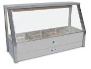 Streamlined Hot Food Display Bar