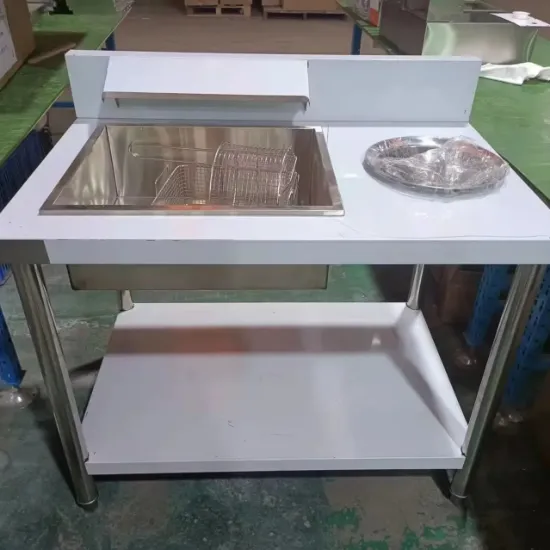 Picture of Manual Stainless Steel Breading Table for Commercial Restaurants