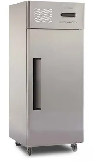 Picture of Commercial Restaurants Stainless Steel Single Door Upright Refrigerator and Freezer