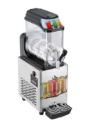 Picture of 12L slush machine with 3 tanks for frozen drinks in commercial restaurants.