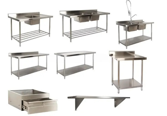 Picture of Stainless Steel Kitchen Sink Table