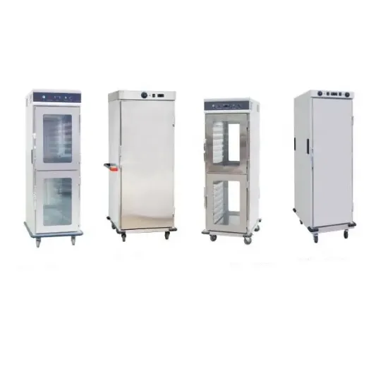 Double-Door Electric Food Warmer Trolley