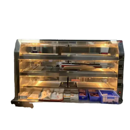 Fried Chicken Display Warmer Cabinet