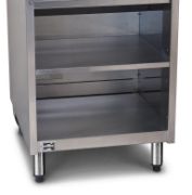 3-Phase Electric Heavy-Duty Hotplate with Storage Shelf