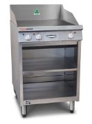 3-Phase Electric Heavy-Duty Hotplate with Storage Shelf