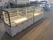Glass Refrigerated Cake Display Counter