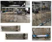 Adjustable Storage Shelving Rack for Restaurant and Cold Room Use