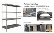 Adjustable Storage Shelving Rack for Restaurant and Cold Room Use
