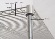 Adjustable Storage Shelving Rack for Restaurant and Cold Room Use