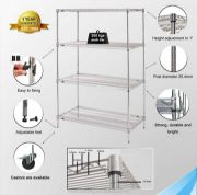 Adjustable Storage Shelving Rack for Restaurant and Cold Room Use