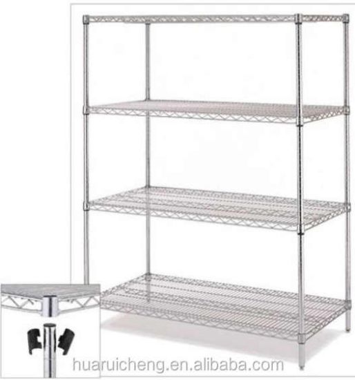 Adjustable Storage Shelving Rack for Restaurant and Cold Room Use