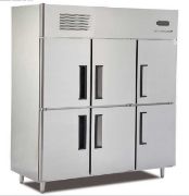 Commercial Stainless Steel Upright Refrigerator & Freezer – 6-Door